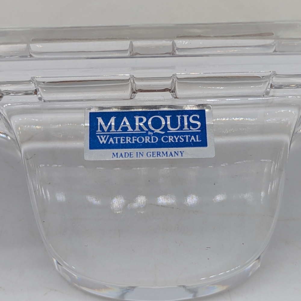 Vintage Waterford Marquis Lead Crystal 4x6 Photo Size Picture Frame - Picture 6 of 8